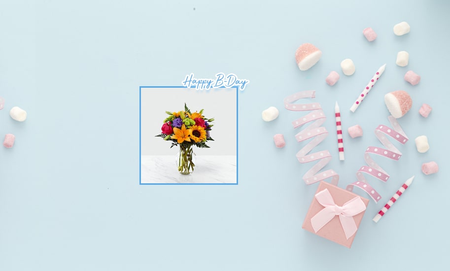 Flores para cumpleaños, El Mejor Día, Orlando Florist, Fresh Flowers Orlando, FL - Special Gifts