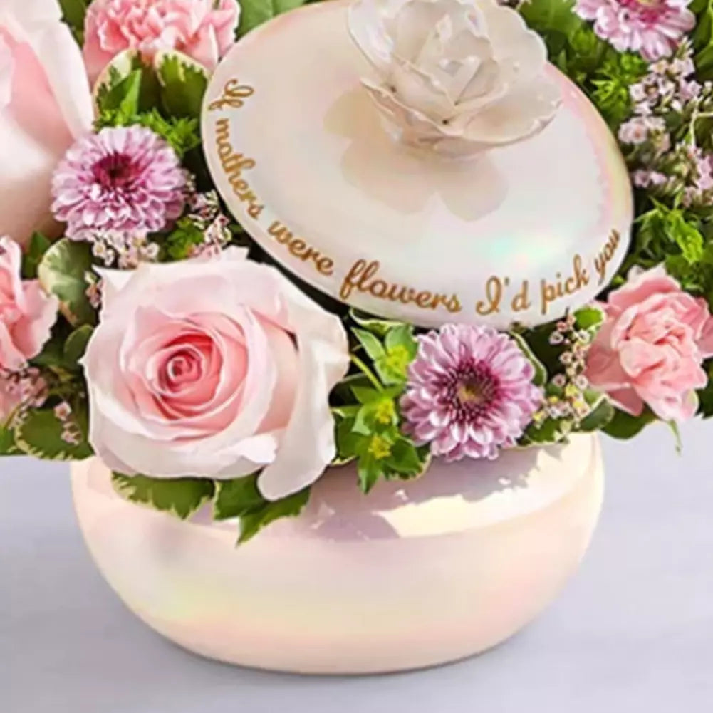 Descubre la elegancia y el encanto de nuestro Regalo Para Mamá. 👩🏼🦰 Con su base de diseño especial, este regalo es perfecto para mostrarle a mamá cuánto la amas.