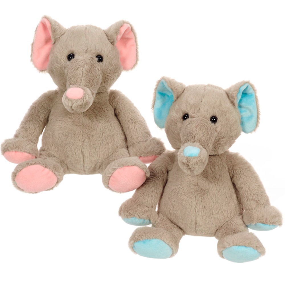 Teddy Elephant, Medium, Assorted. Elefante De Peluche Mediano, Encuentralo Disponible En Fresh Flowers Orlando. Measurements: 8" Height.