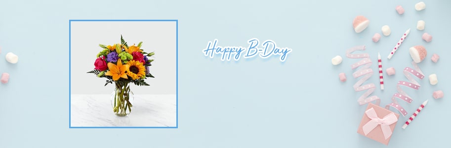 Flores para cumpleaños, El Mejor Día, Orlando Florist, Fresh Flowers Orlando, FL - Special Gifts
