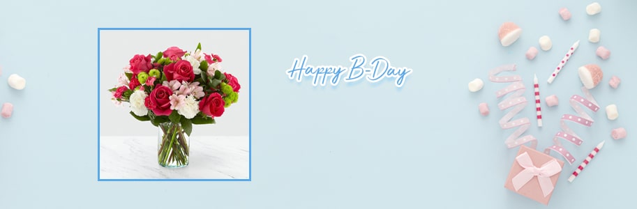 Flores para cumpleaños, Rosas Bonitas, Orlando Florist, Fresh Flowers Orlando, FL - Special Gifts