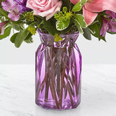 Surprise mom with this beautiful gift of flowers! Our arrangement includes elegant lilies and roses in a glass vase, flower delivery and gifts for mom, Fresh Flowers Orlando Florist, florist.