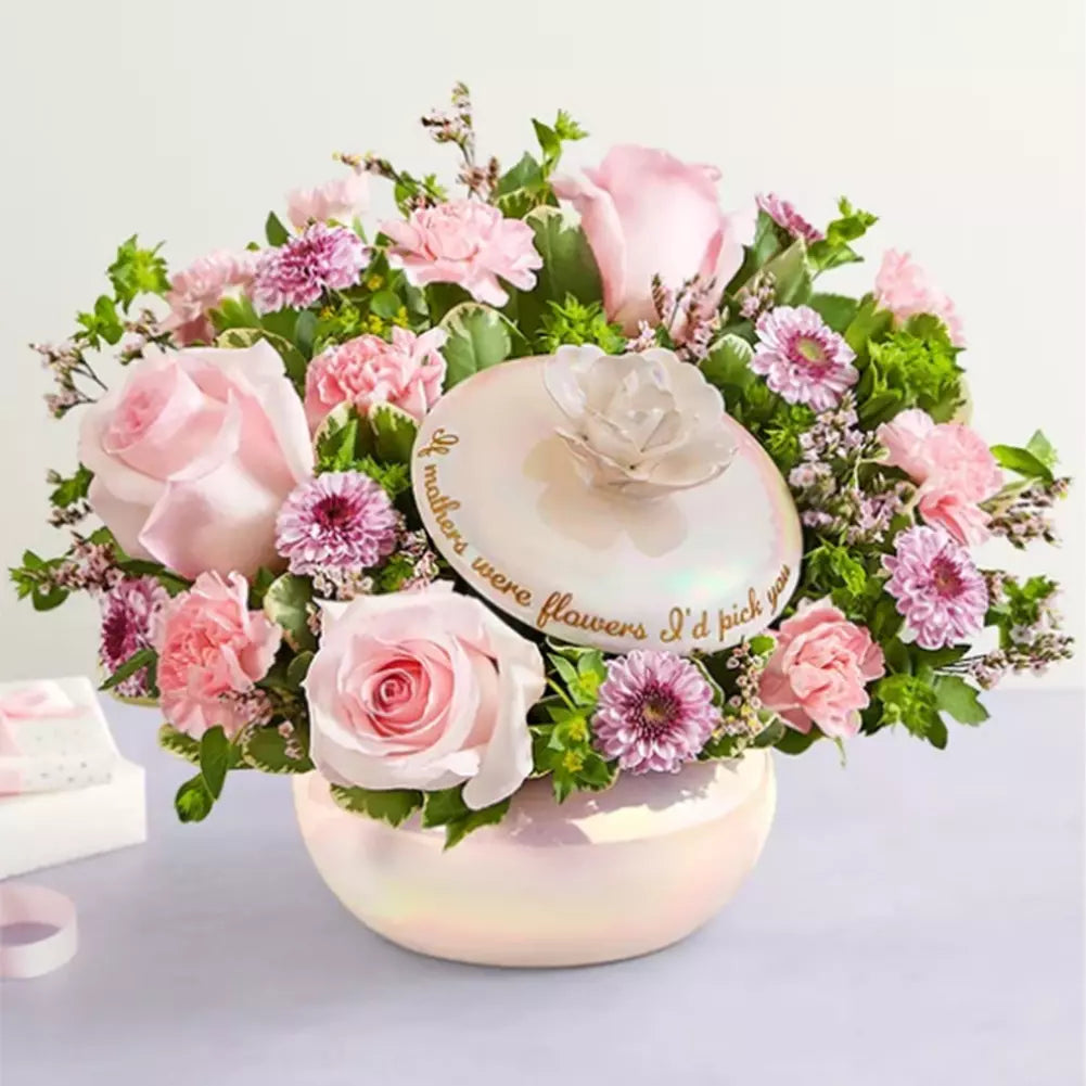 Descubre la elegancia y el encanto de nuestro Regalo Para Mamá. 👩🏼‍🦰 Con su base de diseño especial, este regalo es perfecto para mostrarle a mamá cuánto la amas.