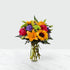 Best Day, A mix of roses, lilies, snapdragons and button pompons makes this day, their best day. Fresh Flowers Orlando.